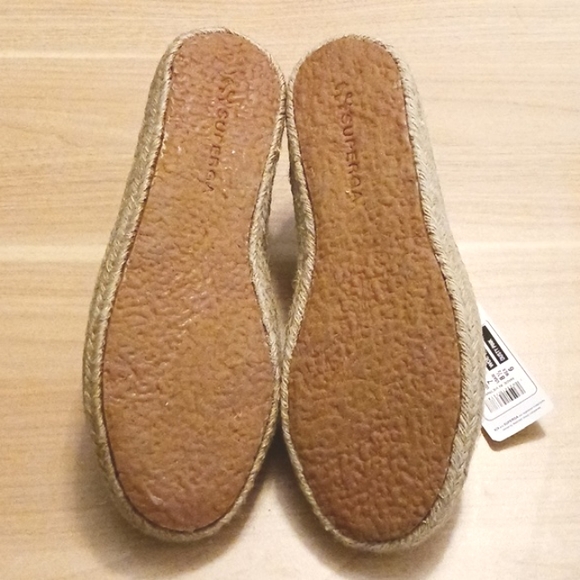 Superga "Dusty Pink" Slip On Sneakers with Rope Detail Size 8.5W (NWT) - Picture 7 of 11